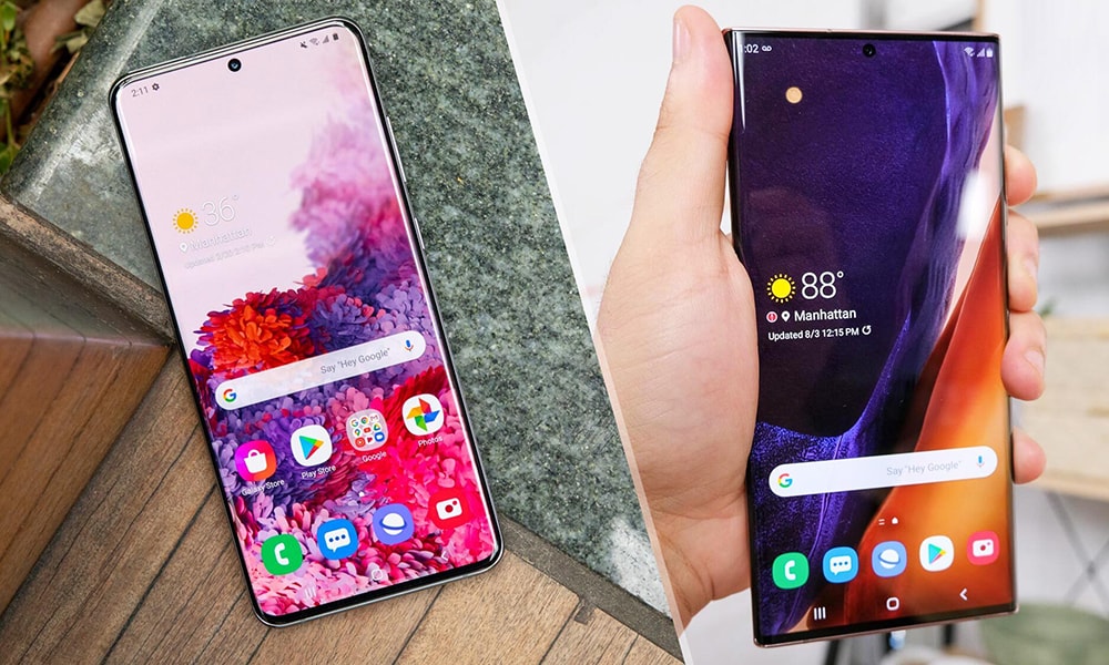 So sánh Samsung Galaxy Note 20 Ultra và Galaxy S20 Ultra